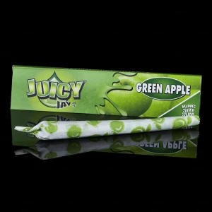 Zelené jablko Juicy Jay KS Slim papír na válcování