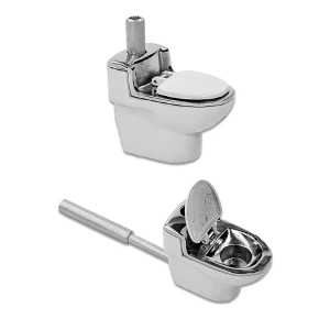 Lufka metalowa toaleta WC