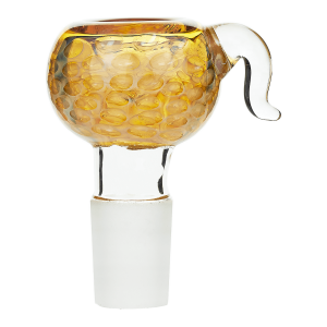 Honey bowl glass yellow 18.8 mm