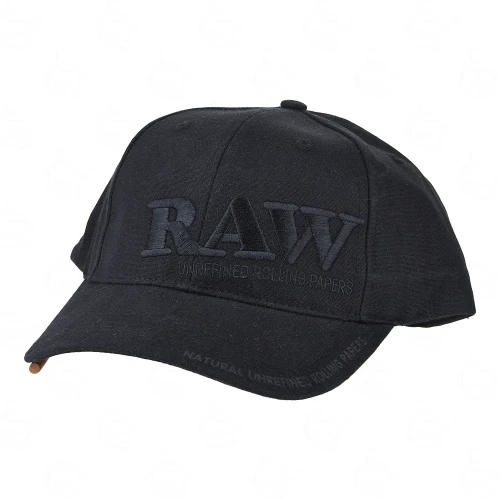 Czapka RAW Baseball czarna w poker 1.webp