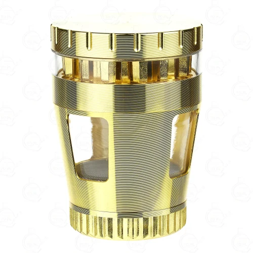 Młynek metalowy lśniący kubełek 50 mm 4-cz 1.webp