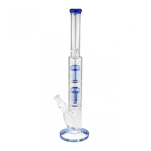 Bongo szklane Deszcz Phoenix 44,5 cm | Niebieskie.webp
