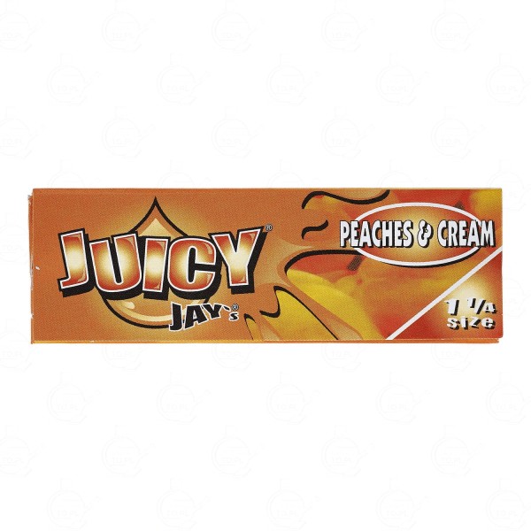 Juicy Jay's Peach & Cream 1 1/4 taste papers