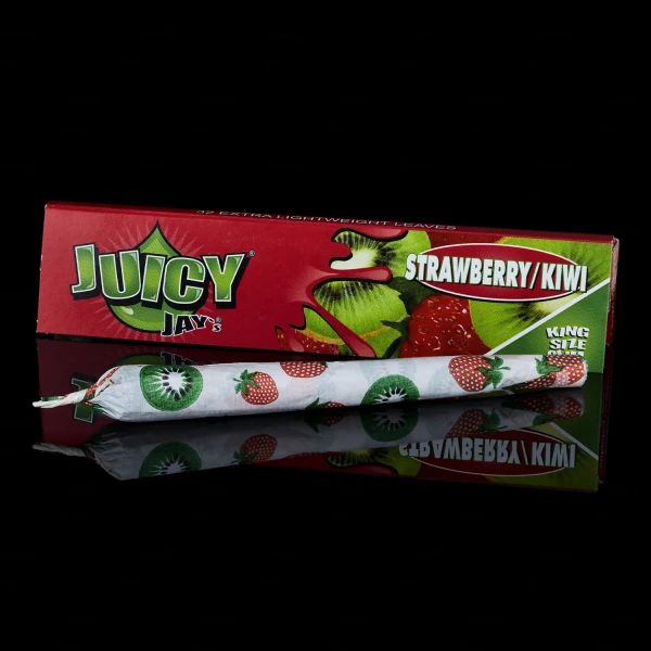 Juicy Jay's Strawberry Kiwi KS Slim rolling papers