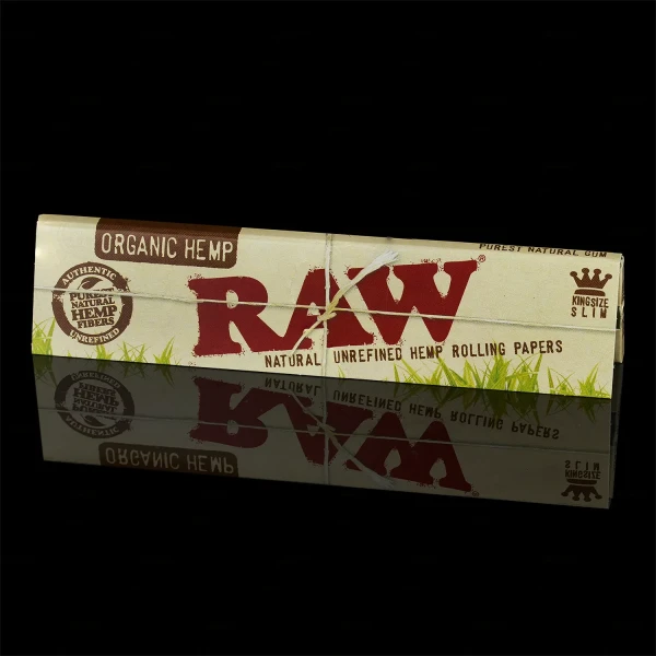 Bibułki RAW Organic Hemp King Size Slim 3.webp
