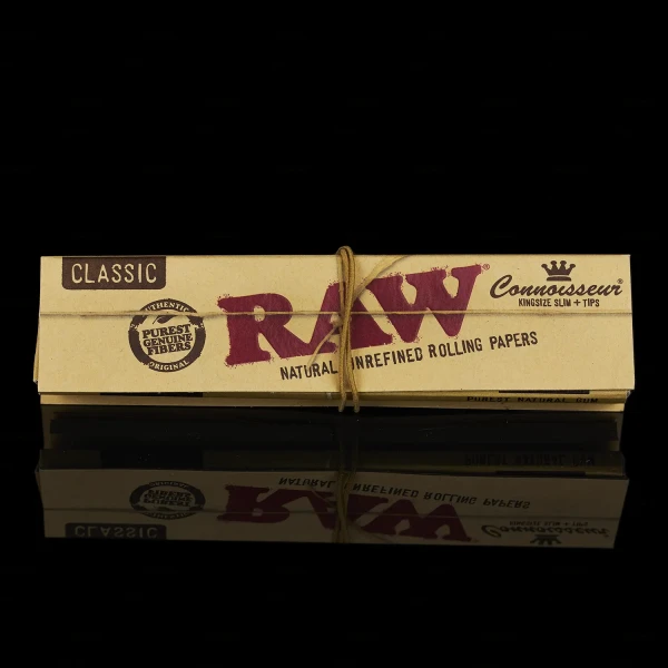 Bibułka RAW Classic Connoisseur KS slim + filterki