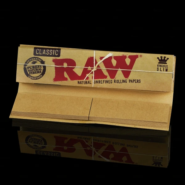 Bibułka RAW Classic Connoisseur KS slim + filterki 1.webp